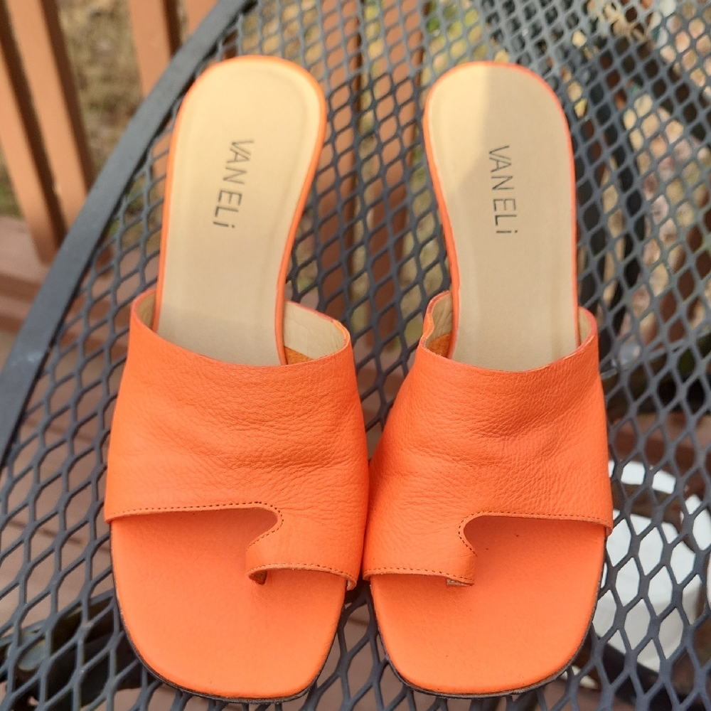 Vintage Vaneli Suede Sandals